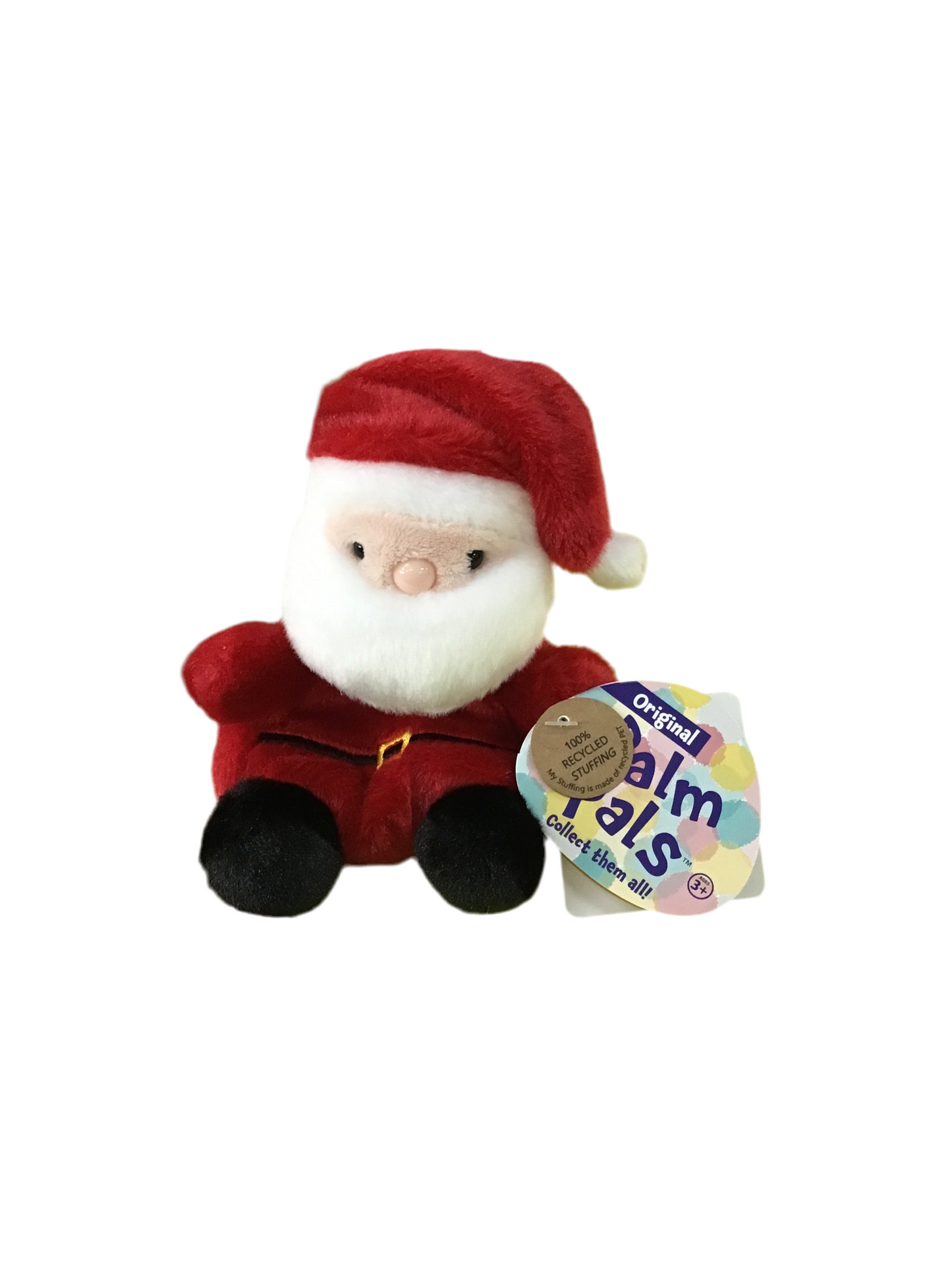 PLUSH PALM PALS SANTA CLAUS