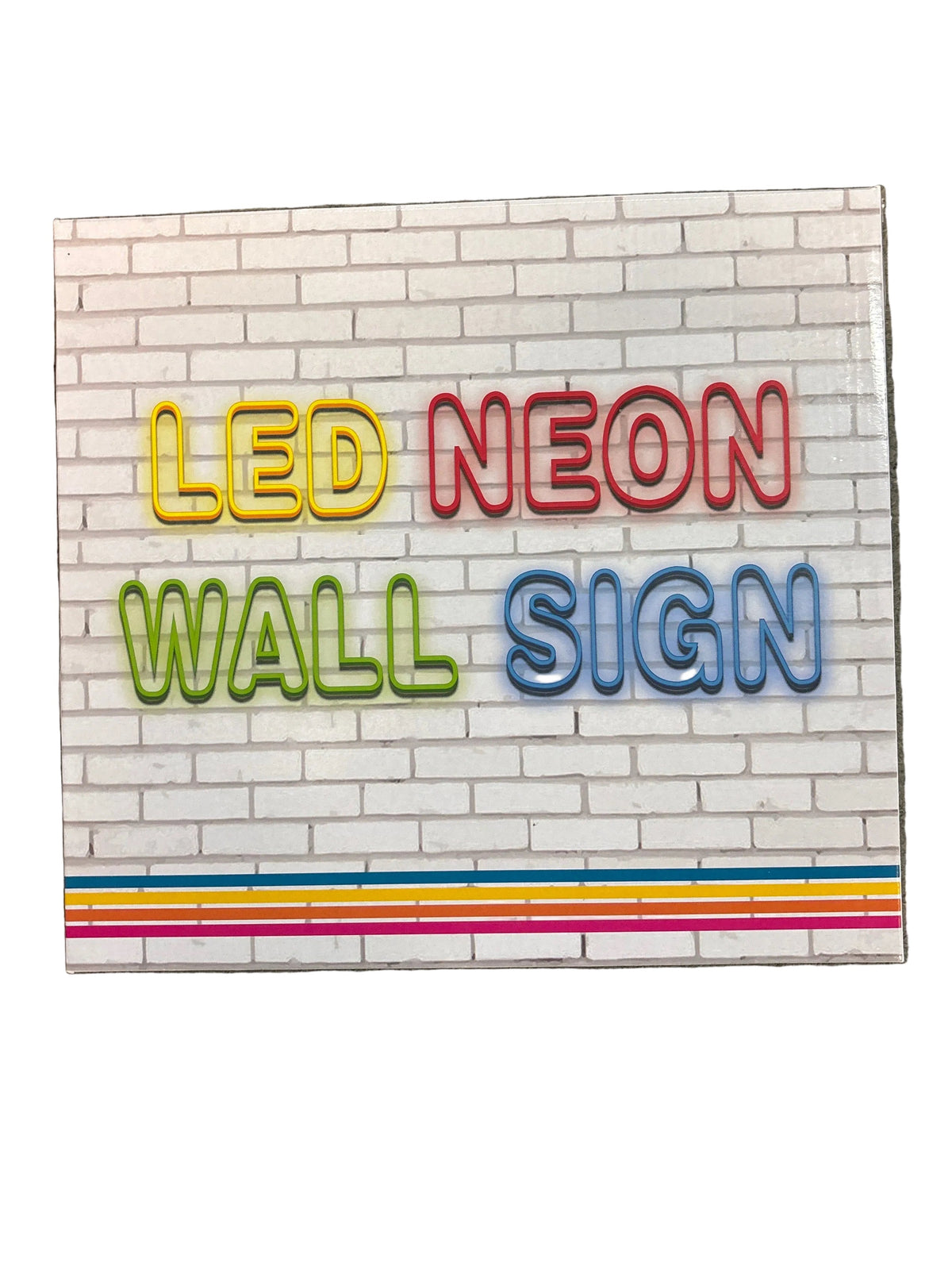 LED NEON SIGN PINK/WHITE UNICORN