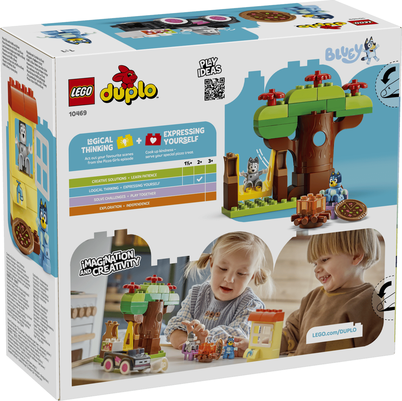 LEGO 10469 DUPLO PIZZA GIRLS W MUFFIN &