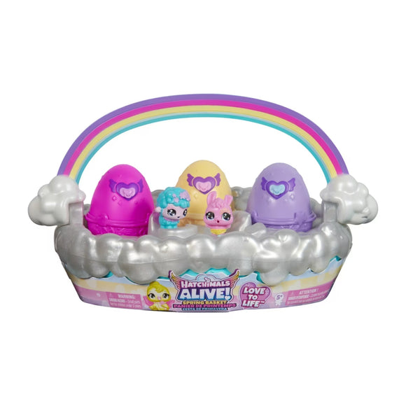 HATCHIMALS ALIVE SPRING BASKET