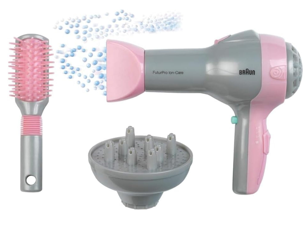 BRAUN HAIRDRYER WITH DIFFUSER BRUSH