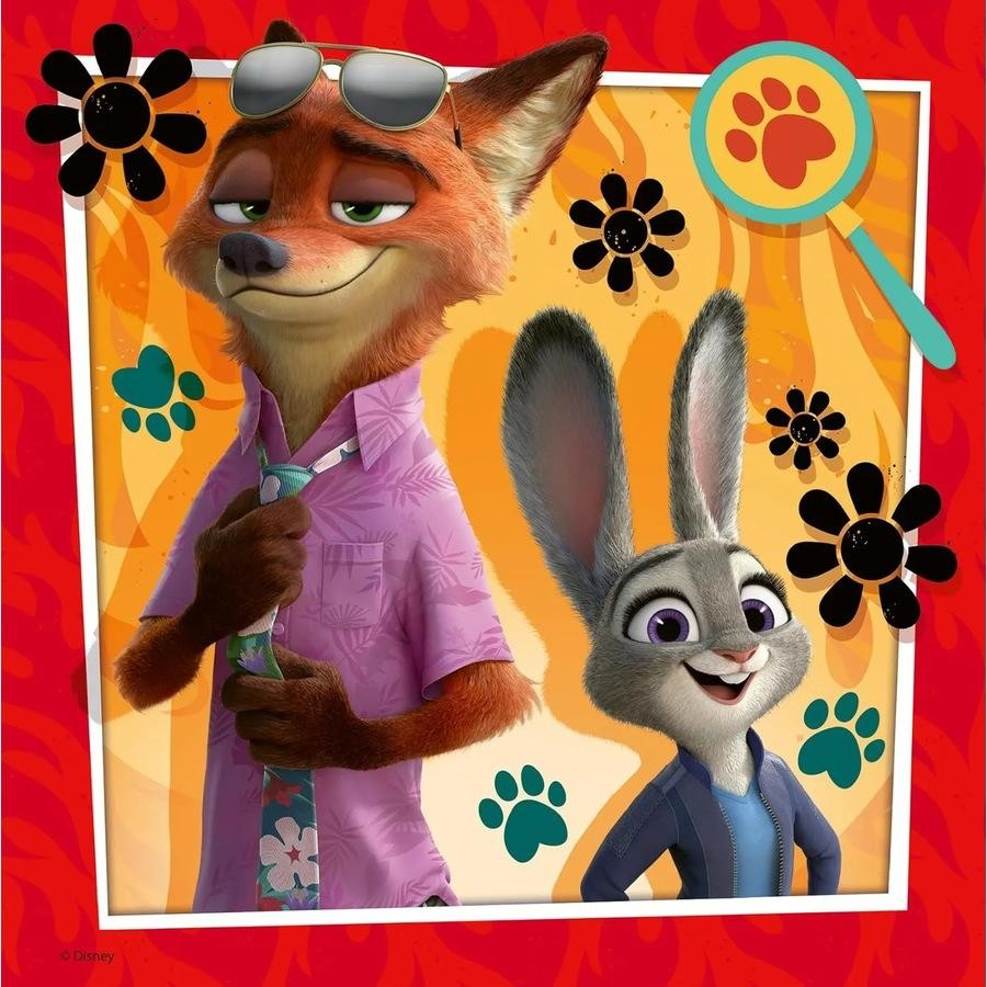 PUZZLE 3X49PC ZOOTOPIA 2 NEW MISSION