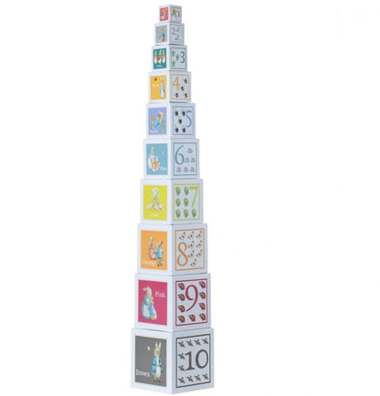 PETER RABBIT STACKABLE LEARNING BLOCKS
