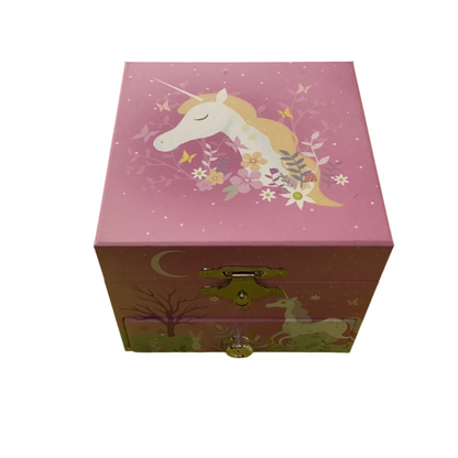 JEWEL BOX W DRAWER BALLERINA SML AST