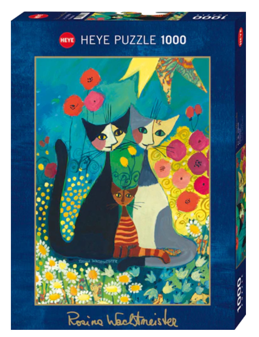 PUZZLE 1000PC HEYE FLOWERBED