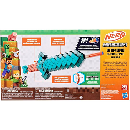 NERF MINECRAFT DIAMOND SWORD