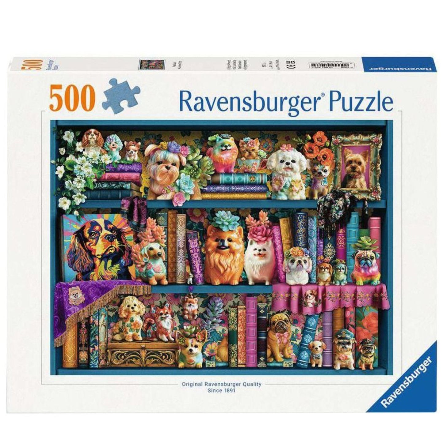 PUZZLE 500PC PRECIOUS PORCELAIN PUPS