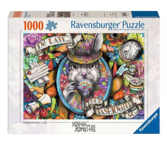 PUZZLE 1000PC FASHIONABLY LATE