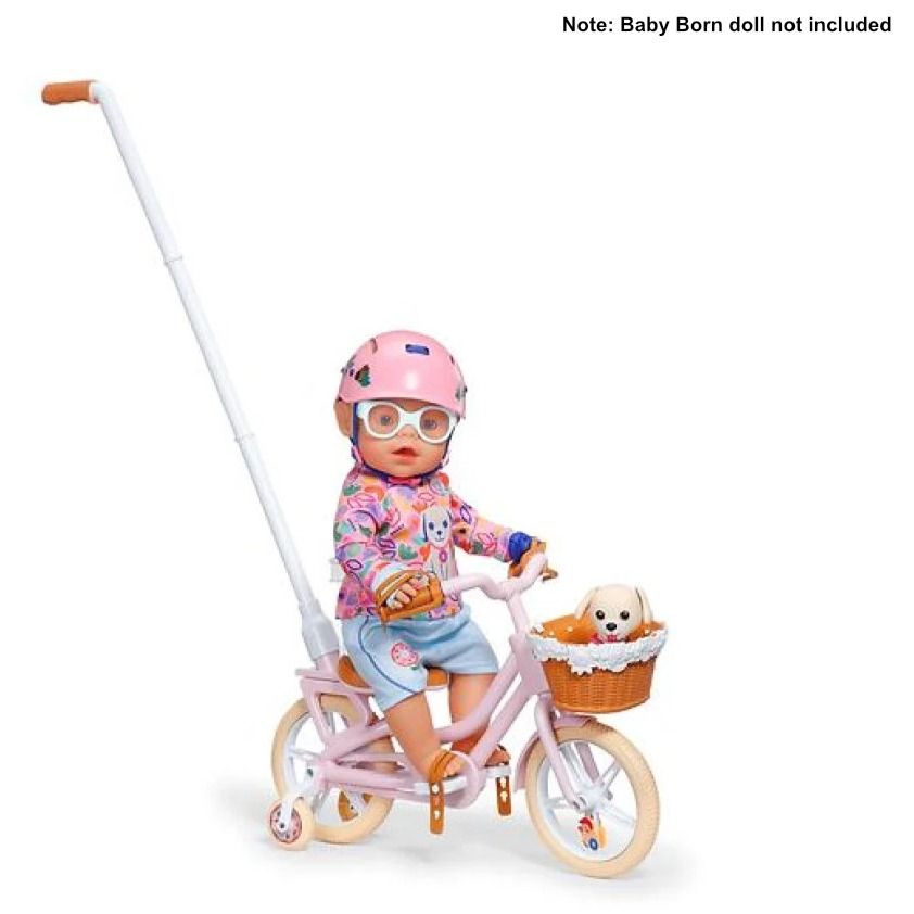 BB BABY BORN BIKE WITH PUPPY LUCKY