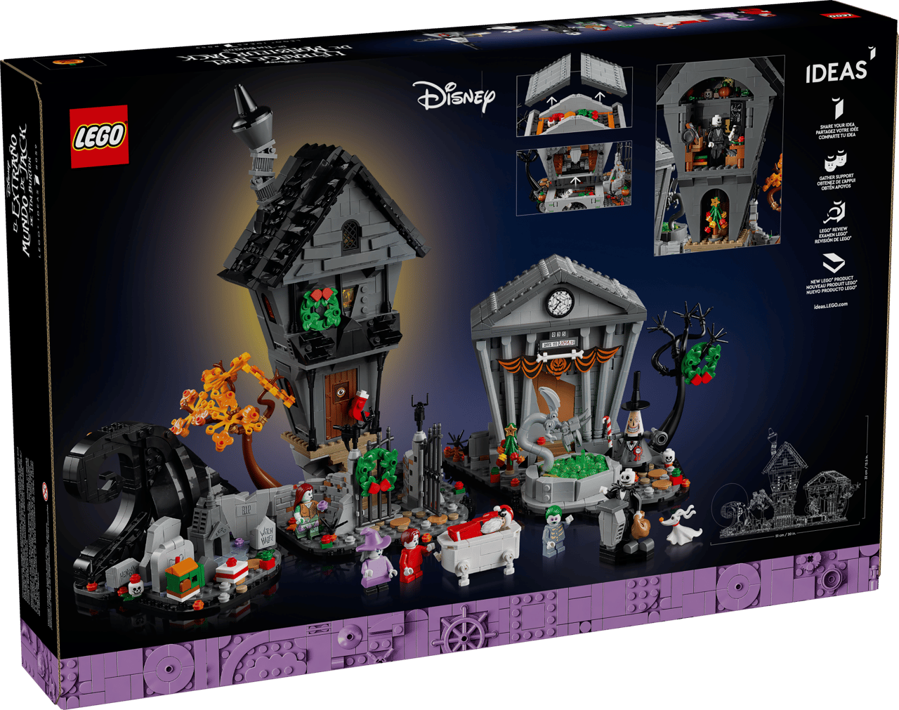 LEGO 21351 IDEAS NIGHTMARE BEFORE XMAS