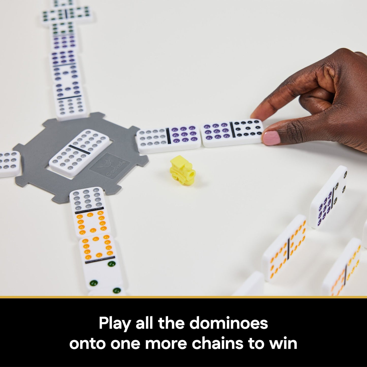 GAME MEXICAN TRAIN DOMINOES IN CASE NEW