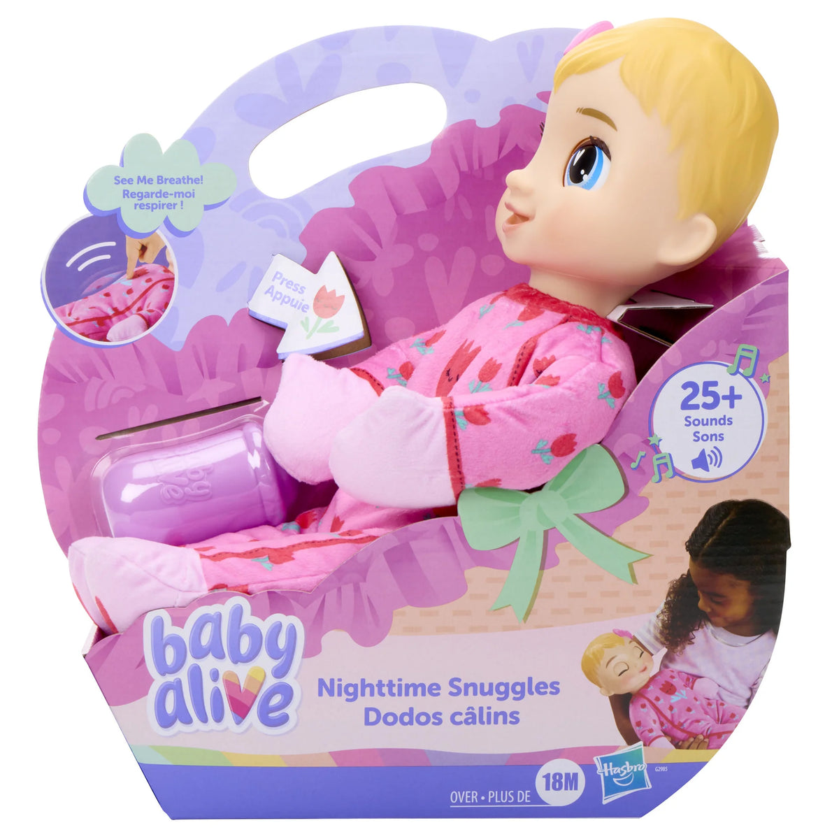BABY ALIVE NIGHTTIME SNUGGLES BLONDE