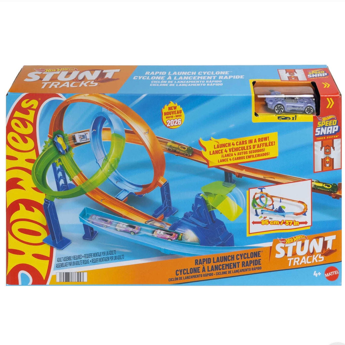 H/W STUNT TRACKS RAPID LAUNCH CYCLONE