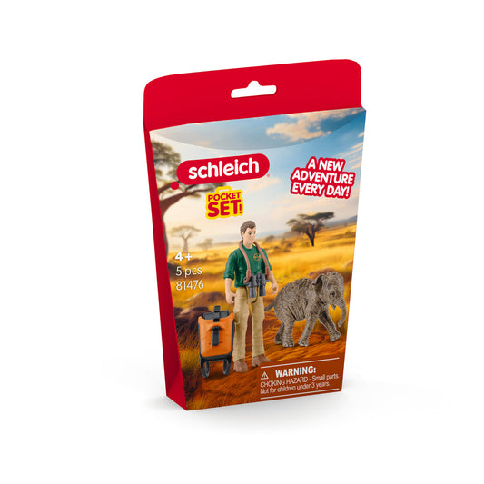 SCHLEICH 81476 RESEARCHER ON EXCURSION