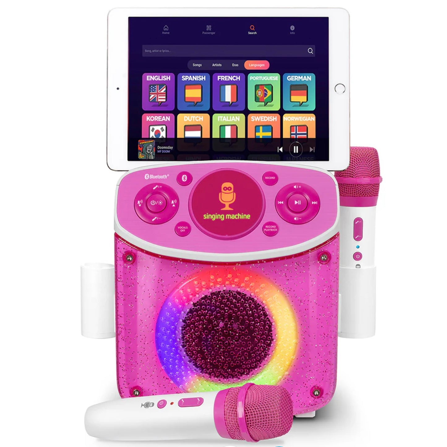 SINGING MACHINE MINI SPARKLE KARAOKE PK