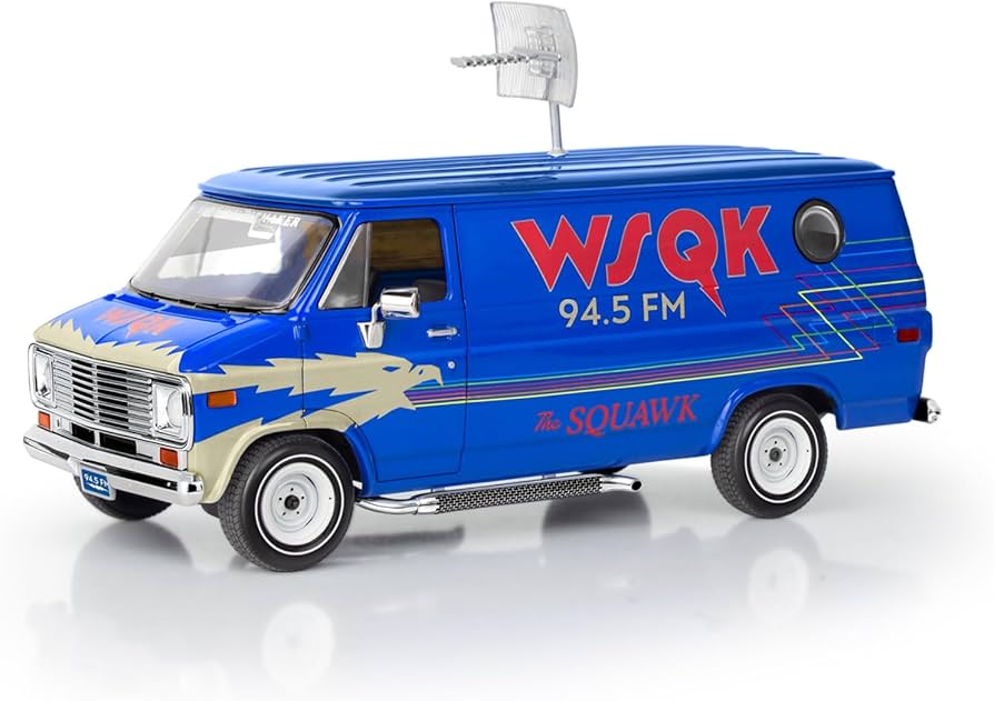 REVELL 1/25 SQUAWK VAN MODEL SET