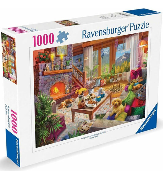 PUZZLE 1000PC COZY CABIN