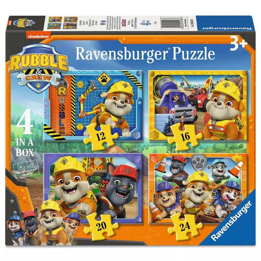 PUZZLE 4 IN A BOX RUBBLE AND CREW