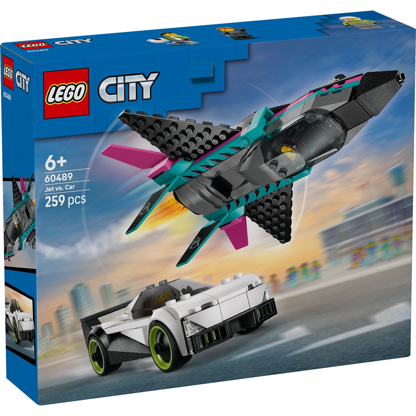 LEGO 60489 CITY JET VS CAR