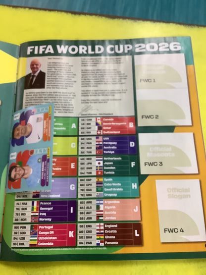 FIFA WORLD CUP 2026 STICKER ALBUM