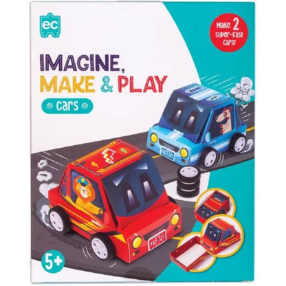 IMAGINE MAKE & PLAY RACING CARS