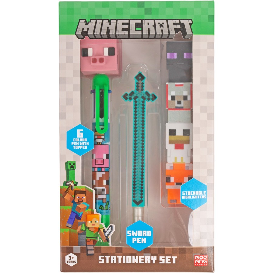 MINECRAFT STATIONERY SET