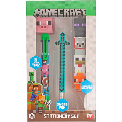 MINECRAFT STATIONERY SET