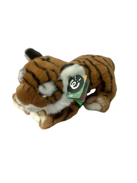 PLUSH LIVING NATURE TIGER SITTING 41CM