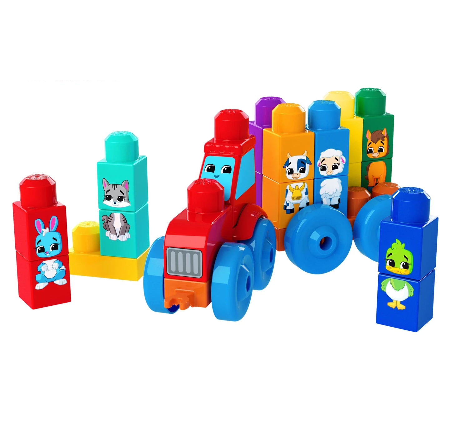 MEGA BLOKS BUILD & MATCH TRACTOR