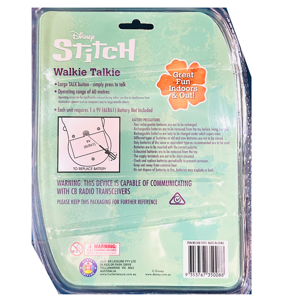 WALKIE TALKIE STITCH