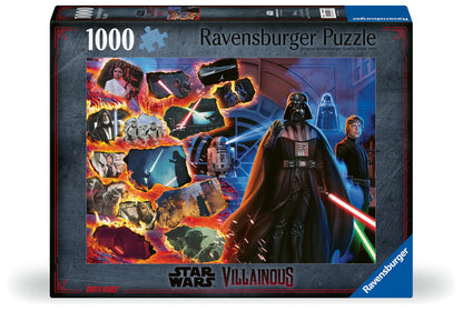 PUZZLE 1000PC STAR WARS DARTH VADER FIG