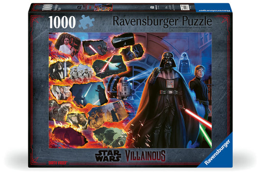 PUZZLE 1000PC STAR WARS DARTH VADER FIG