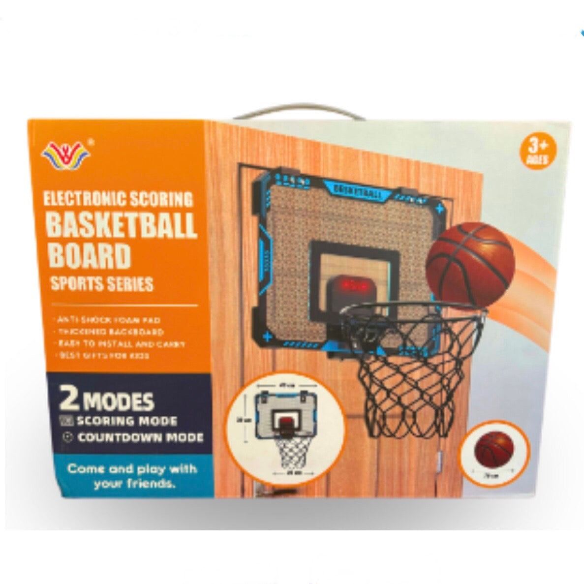 BASKETBALL SET ELECTRONIC SCORING