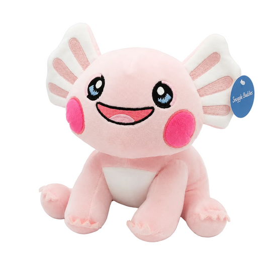 PLUSH SITTING AXOLOTL 18CM