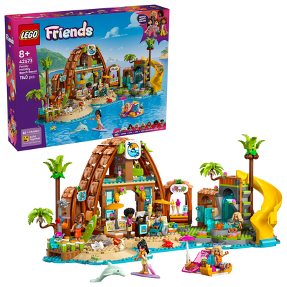 LEGO 42673 FRIENDS FAMILY VACATION BEACH