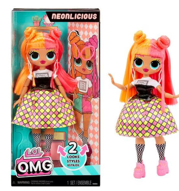 LOL SURPRISE OMG HOS DOLL NEONLICIOUS