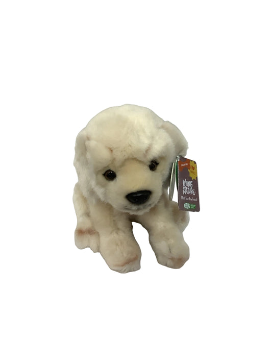 PLUSH LIVING NATURE GOLDEN LABRADOR PUP