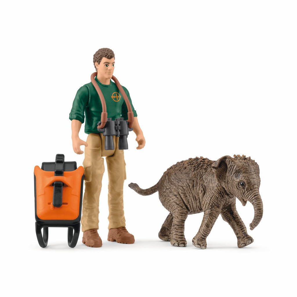 SCHLEICH 81476 RESEARCHER ON EXCURSION