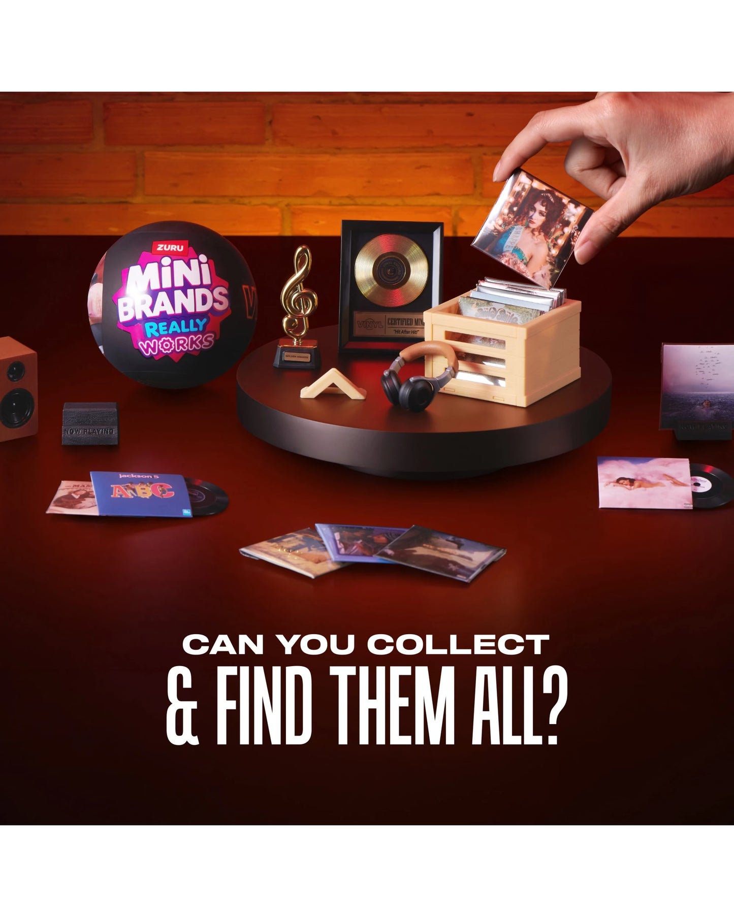 ZURU MINI BRANDS VINYL BALLER AST