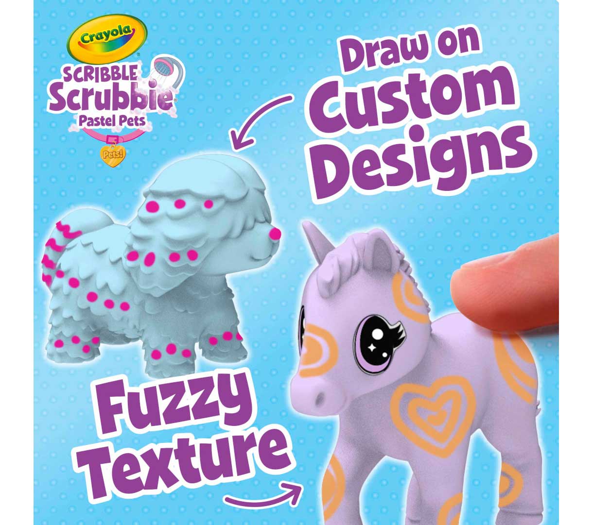 CRAYOLA SCRIBBLE SCRUBBIE PASTEL PETS