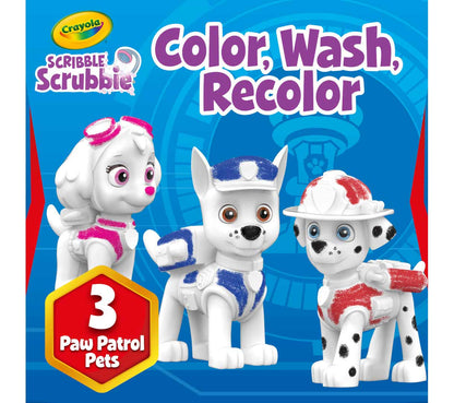 CRAYOLA SCRIBBLE SCRUBBIE PAW PATROL 3PK