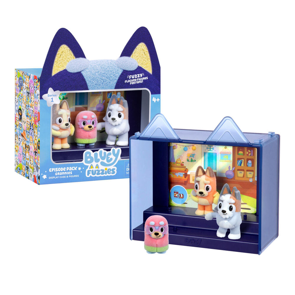 BLUEY S14 FUZZIES FIGURE CASE SET AST