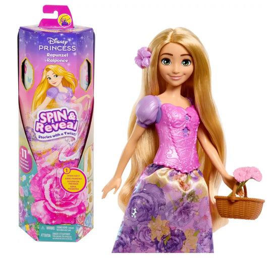 DISNEY PRINCESS SPIN & REVEAL RAPUNZEL