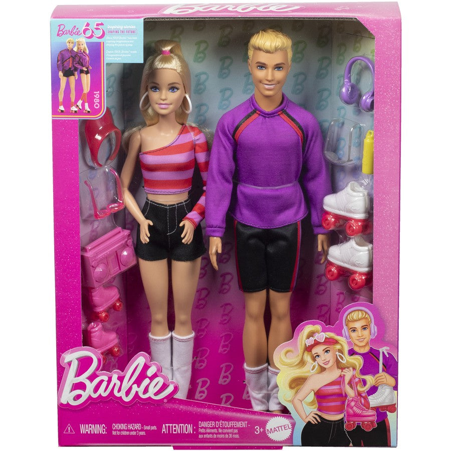 BRB KEN & BARBIE 2PK 65TH ANNIVERSARY