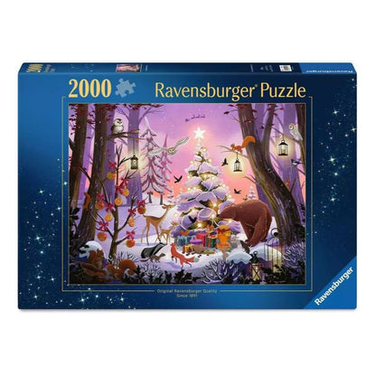 PUZZLE 2000PC CHRISTMAS IN THE WOODS
