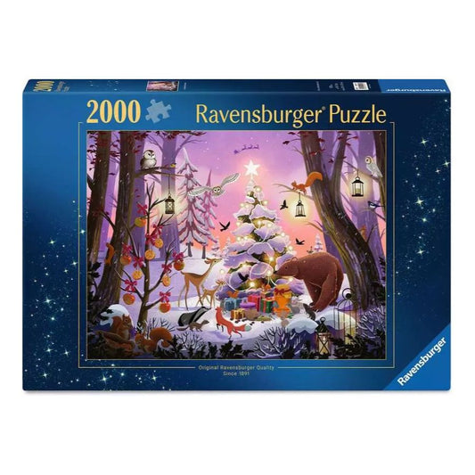 PUZZLE 2000PC CHRISTMAS IN THE WOODS