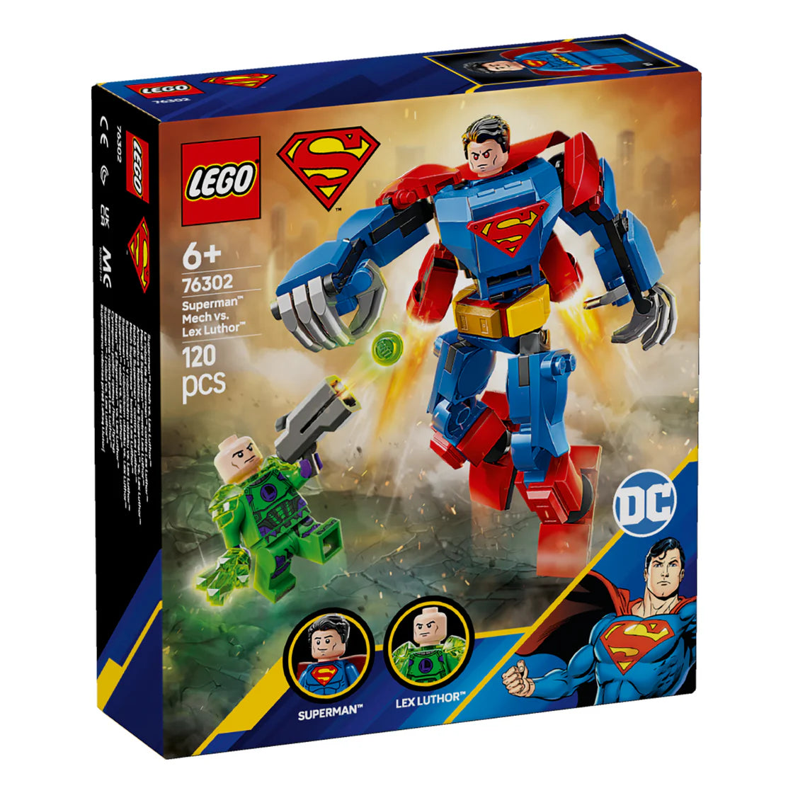 LEGO 76302 S/H SUPERMAN MECH V LEX LUTH