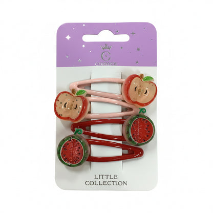 C/NICW HC08505B FRUIT SNAP CLIPS 4PC