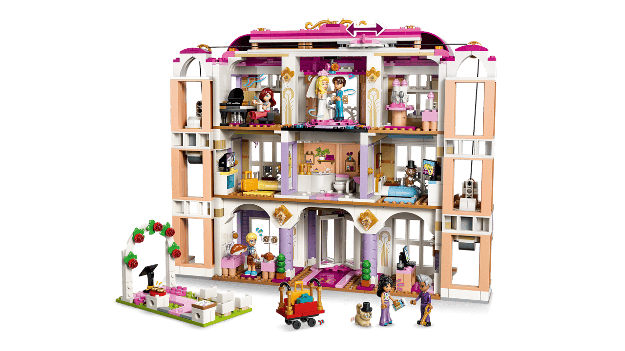 LEGO 42704 FRIENDS HEARTLAKE GRAND HOTEL