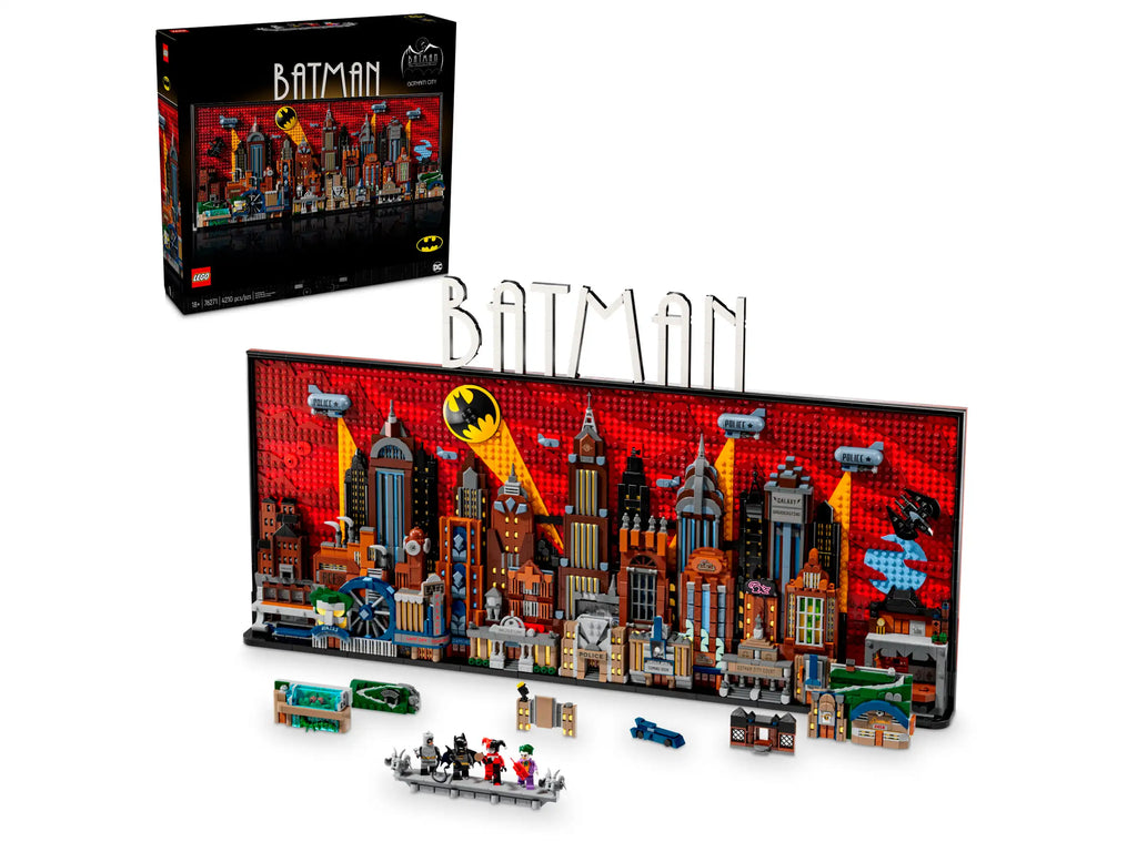 LEGO 76271 ART BATMAN GOTHAM CITY ANIMAT